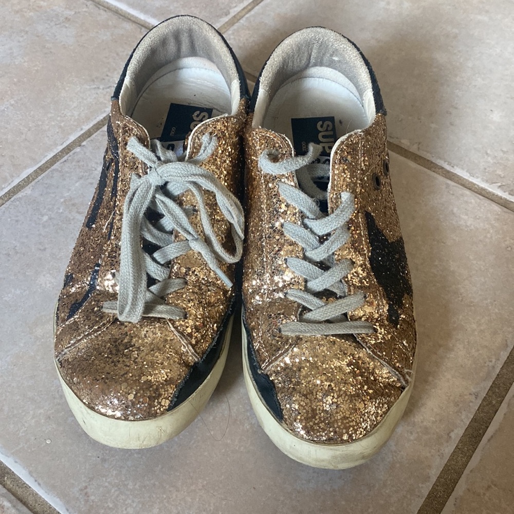 Golden Goose superstar sparkle star sneakers - Picture 4 of 5